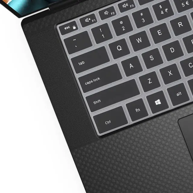Alt view image 3 of 7 - Keyboard Cover for 2025-2022 Dell XPS 15 9500 9510 9520 9530 15.6 Inch & XPS 17 9720 9700 9710 9730 17 Inch & DELL Precision 5770 5570 5760 5560 15.6" 17.3" US Layout (NOT FIT XPS 13 14 16 inch)
