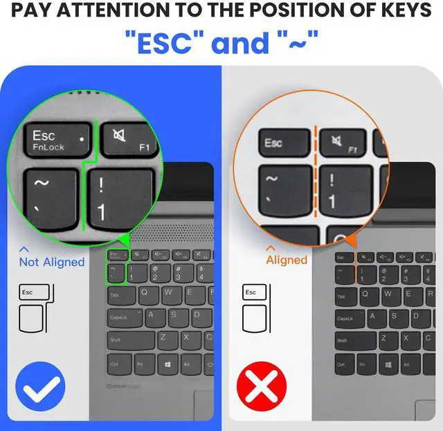 Alt view image 3 of 7 - Keyboard Cover for Lenovo Yoga 7i 2-in-1 Laptop 16"/15.6", Ideapad 3/Idepad 3i/Ideapad 5/Ideapad 5 15.6 17.3, Lenovo Ideapad Flex 5 5i 15.6, 16"/IdeaPad Slim 5 5i 15.6, 16, Lenovo V15 G4 G3 G2 Skin