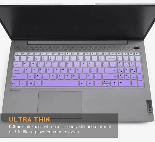 Alt view image 4 of 7 - Keyboard Cover for Lenovo Yoga 7i 2-in-1 Laptop 16"/15.6", Ideapad 3/Idepad 3i/Ideapad 5/Ideapad 5 15.6 17.3, Lenovo Ideapad Flex 5 5i 15.6, 16"/IdeaPad Slim 5 5i 15.6, 16, Lenovo V15 G4 G3 G2 Skin