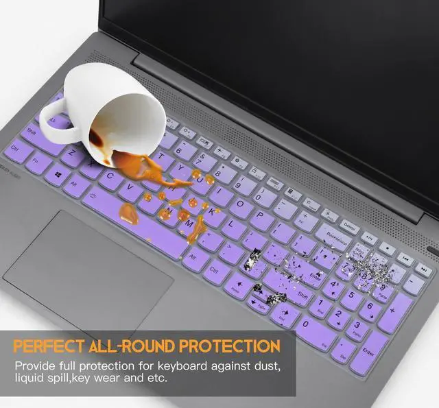 Alt view image 7 of 7 - Keyboard Cover for Lenovo Yoga 7i 2-in-1 Laptop 16"/15.6", Ideapad 3/Idepad 3i/Ideapad 5/Ideapad 5 15.6 17.3, Lenovo Ideapad Flex 5 5i 15.6, 16"/IdeaPad Slim 5 5i 15.6, 16, Lenovo V15 G4 G3 G2 Skin
