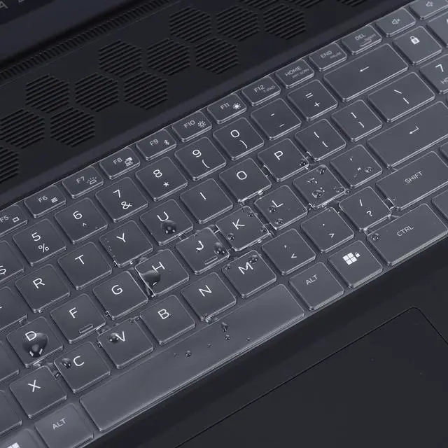 Alt view image 5 of 6 - Keyboard Cover for 18" Dell Alienware 18 Area-51 AA18250 Gaming Laptop, Alienware 18 Area-51 Keyboard Skin Protector - TPU