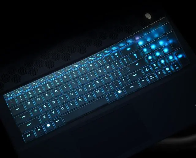 Alt view image 6 of 6 - Keyboard Cover for 18" Dell Alienware 18 Area-51 AA18250 Gaming Laptop, Alienware 18 Area-51 Keyboard Skin Protector - TPU