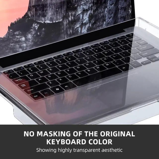 Alt view image 6 of 7 - Clear Acrylic Keyboard Cover Protector Anti-Cat, 14 in Laptop Keyboard Dust Cover Computer Transparent Mechanical Laptop Protector Case, 13.8x9.8x0.6 inch