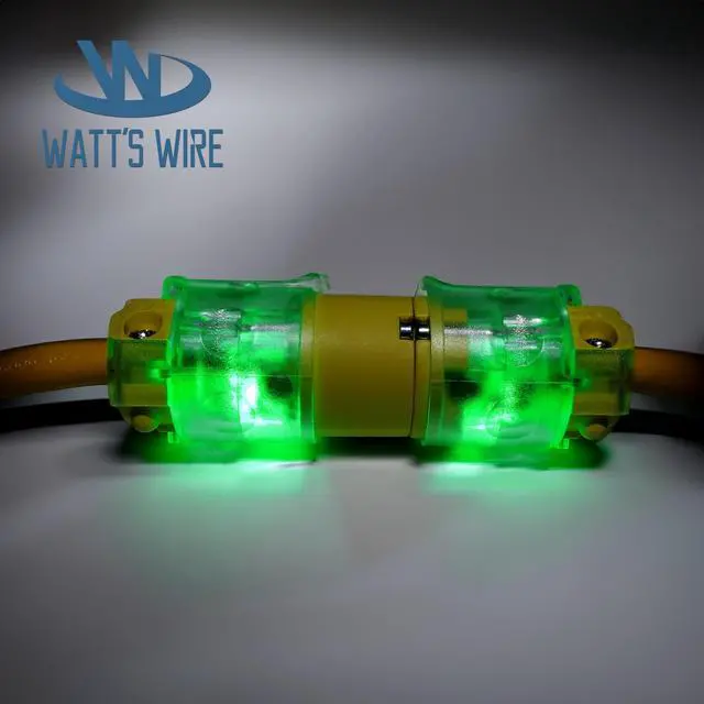 Alt view image 7 of 7 - Extension Cord Ends Male and Female 5 Set, 15 Amp 125 Volt NEMA 5-15 Heavy Duty Replacement Plug and Connector Set, UL Listed