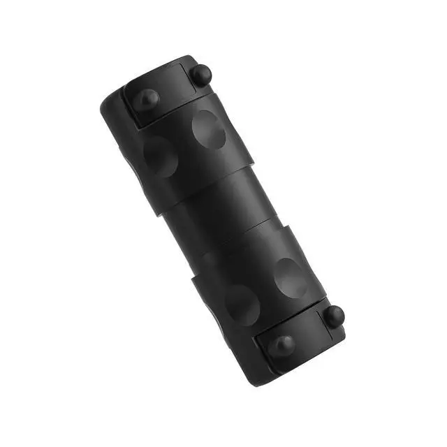 Alt view image 7 of 7 - Electrical Replacement Plug Connector Set, Extension Cord Ends Male and Female 3 Prong NEMA 5-15P/NEMA 5-15R Straight Blade Plug Grounding Type 5 PackBlack