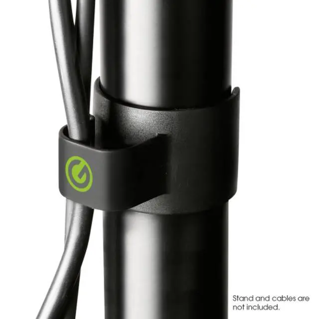 Alt view image 2 of 4 - SACC 35 B 35 mm Speaker Pole Cable Clips (GSACC35B)