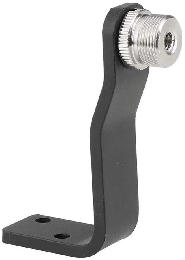 Main image of 5/8'' Male To 1/4'' Female Mic Screw with Right Angle Pedestal