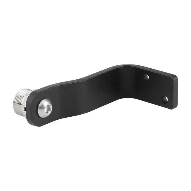 Alt view image 4 of 6 - 5/8'' Male To 1/4'' Female Mic Screw with Right Angle Pedestal