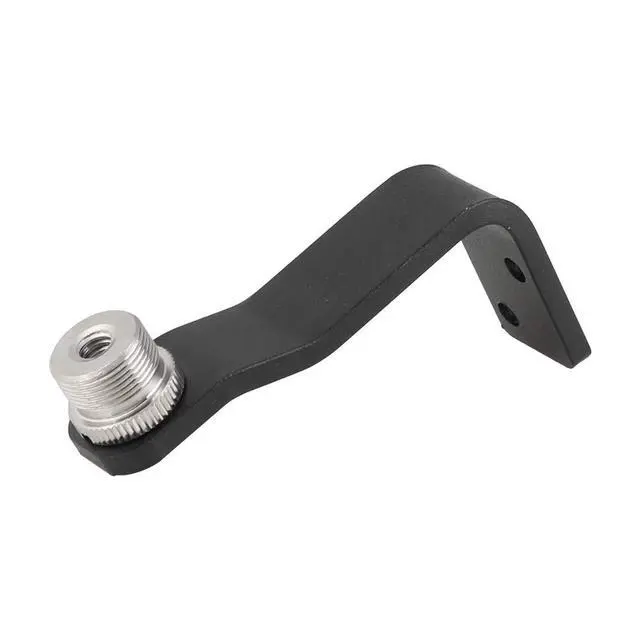 Alt view image 5 of 6 - 5/8'' Male To 1/4'' Female Mic Screw with Right Angle Pedestal