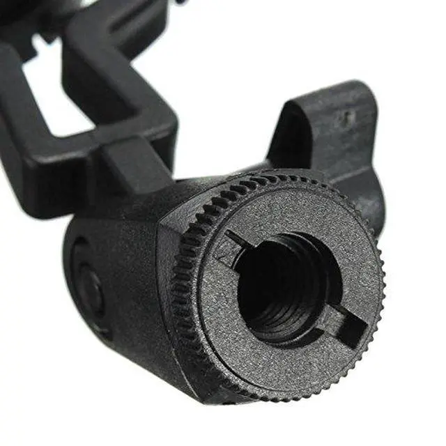 Alt view image 5 of 6 - 2 Pack Microphone Shock Mount Clip Universal Mic Shock Mounts Holder Anti-Vibration Spider Bracket for Handheld Microphone Dynamic Mic Stand Stereo Diaphragm Condenser Microphone Boom Arm