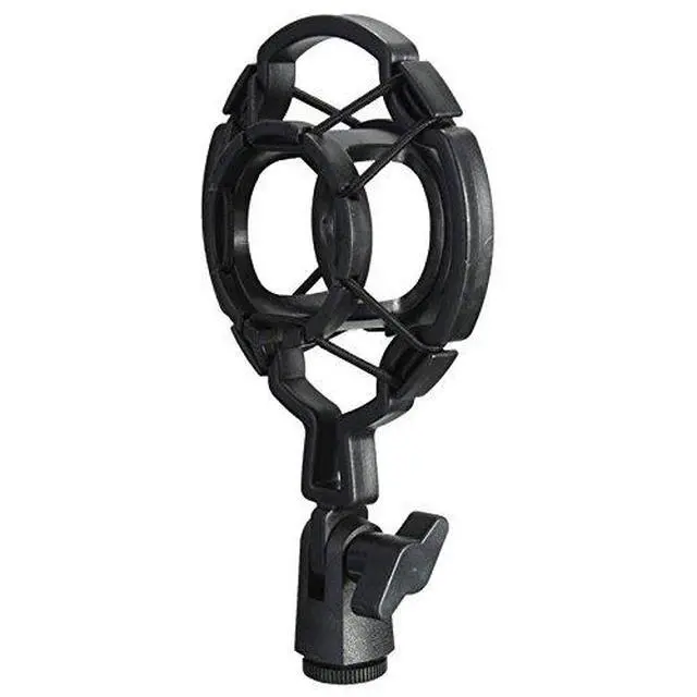 Alt view image 6 of 6 - 2 Pack Microphone Shock Mount Clip Universal Mic Shock Mounts Holder Anti-Vibration Spider Bracket for Handheld Microphone Dynamic Mic Stand Stereo Diaphragm Condenser Microphone Boom Arm