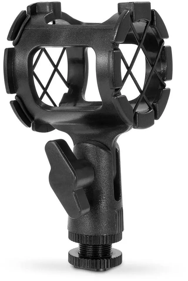 Main image of Microphone Shock Mount Cold Shoe Pinch for Camera Shoe Boompole