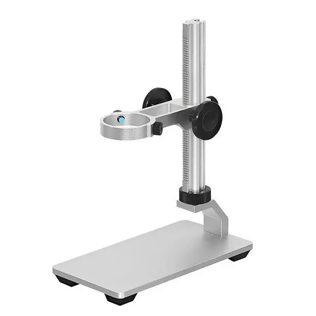 Alt view image 6 of 6 - Aluminium Alloy Universal Adjustable Professional Base Stand Holder Desktop Support Bracket for Max 1.4" in Diameter USB Digital Microscope Endoscope Magnifier Loupe Camera