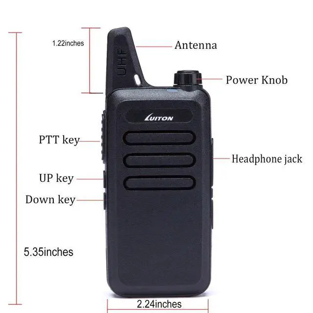 Alt view image 2 of 7 - Two-Way Radio LT-316 (2)