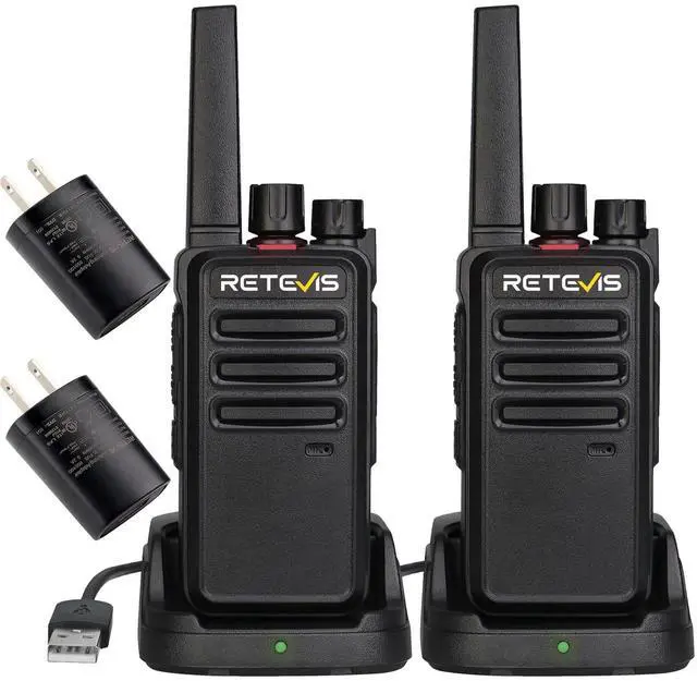 Main image of RT68 Walkie Talkies Rechargeable,Portable FRS Two-Way Radios for Adults,Heavy Duty 2 Way Radios Long Range,USB Charging Base,License Free Walkie Talkie for Road Trip Gifts Camping (2 Pack)