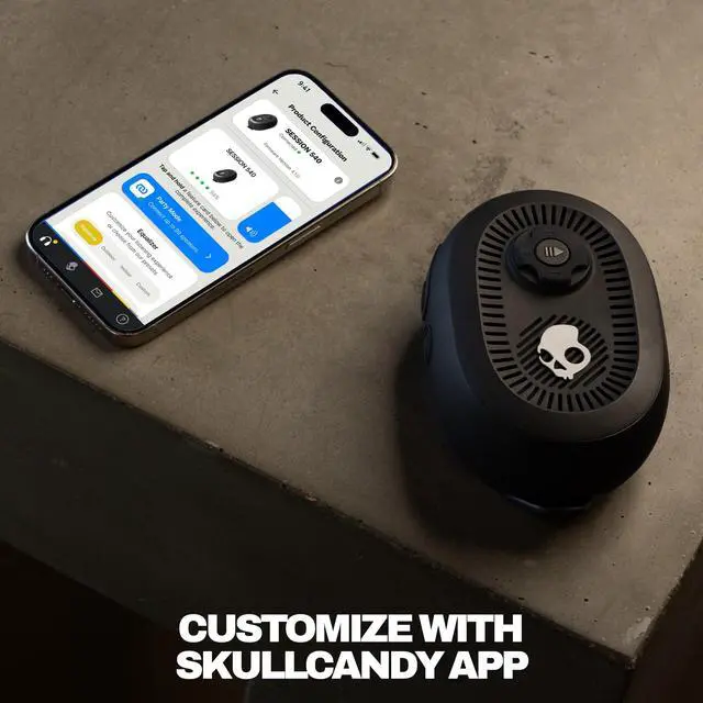 Alt view image 6 of 7 - Session 540 Portable Lightweight Bluetooth Speaker, Waterproof Dustproof, 17 Hours of Playtime, Built for Home, Outdoors, Party, Travel, Big Sound, iPhone Android Compatible - True Black