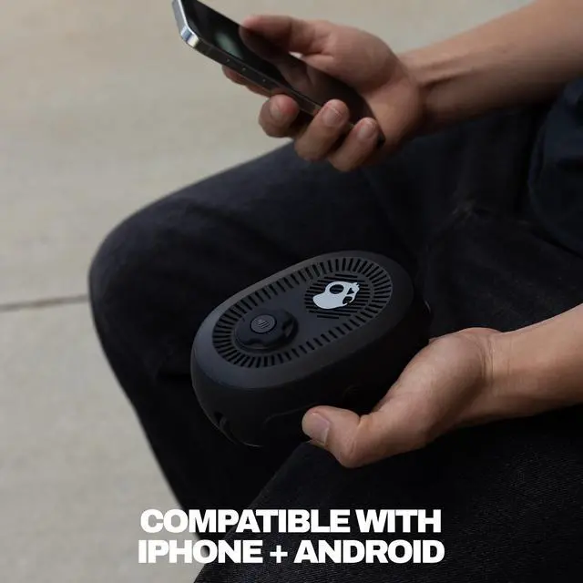 Alt view image 7 of 7 - Session 540 Portable Lightweight Bluetooth Speaker, Waterproof Dustproof, 17 Hours of Playtime, Built for Home, Outdoors, Party, Travel, Big Sound, iPhone Android Compatible - True Black