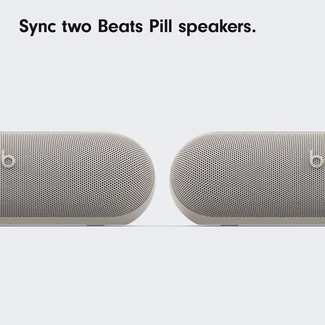 Alt view image 7 of 7 - Pill x Kim Kardashian - Wireless Bluetooth Speaker and Portable Charger via USB-C - Up to 24 Hours Battery Life, IP67 Water Resistant, Apple & Android Compatible, Built-in Mic Light Gray