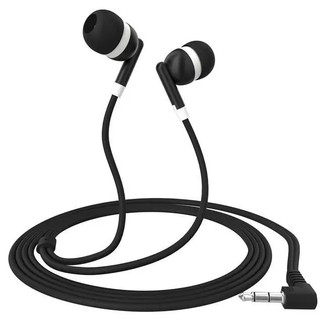 Alt view image 3 of 6 - Bulk Earbuds with 3.5 mm Headphone Plug - 10 Pack Wholesale Bundle - Multi Color