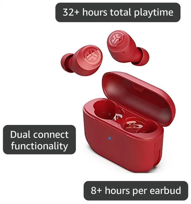 Alt view image 3 of 7 - Go Air Pop, True Wireless Earbuds, Bluetooth 5.1, Dual Connect, IPX4, EQ3 Sound Settings, Rose