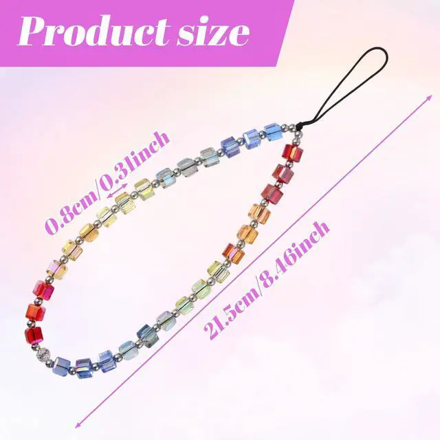Alt view image 2 of 7 - Beaded Camera Wrist Strap