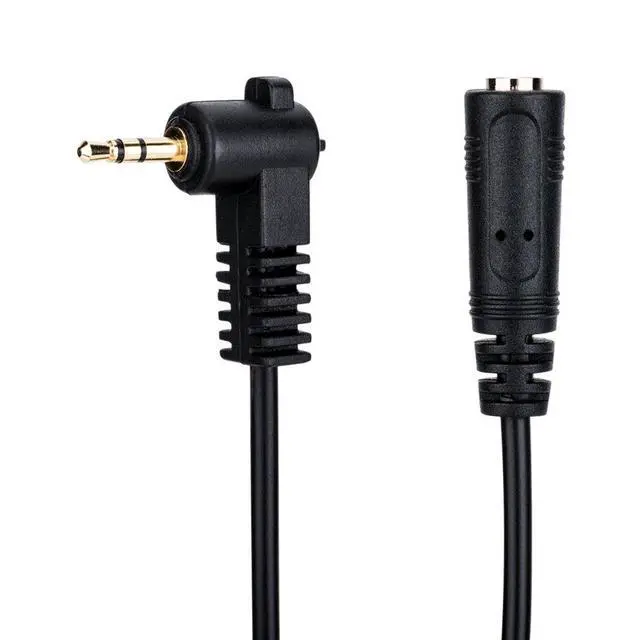Alt view image 5 of 6 - 3.5mm Female to 2.5mm Male Microphone Audio Cable Mic Adapter for Fuji