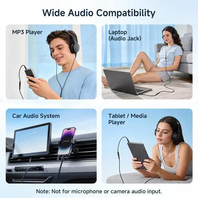 Alt view image 5 of 7 - Combo-Pack TRS 2.5 mm and 3.5 mm Headphone Adapter Kit