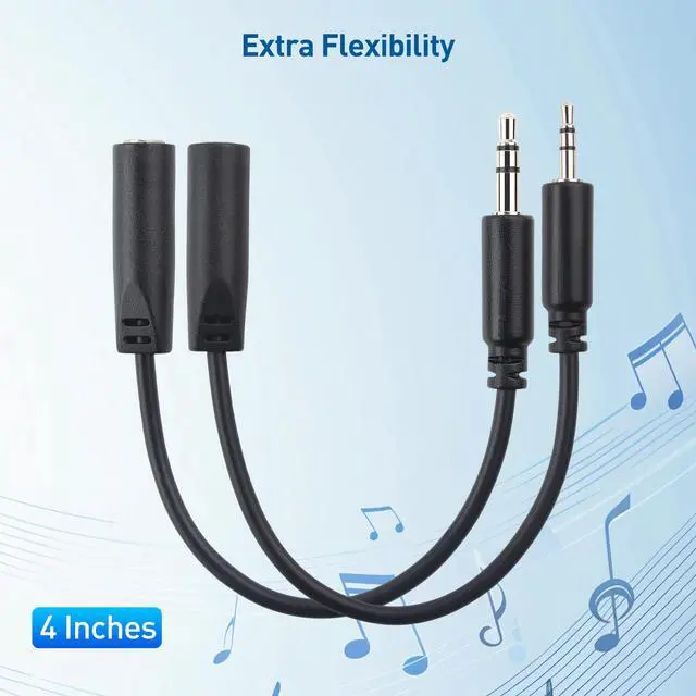 Alt view image 7 of 7 - Combo-Pack TRS 2.5 mm and 3.5 mm Headphone Adapter Kit