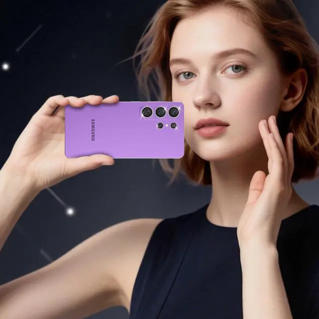 Alt view image 7 of 7 - for Galaxy S26 Ultra Camera Lens Protector,9H Hardness,Scratch Resistant,Ultra-thin Tempered Glass,Metal Individual Camera Cover for Samsung Galaxy S26 Ultra,Shiny Deep Purple