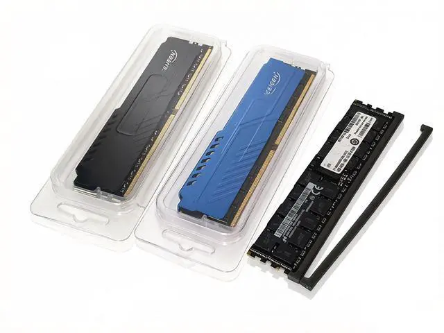 Main image of 3-Pack Heatsink RAM Protector Case + Gold Finger Covers for DDR3-DDR5