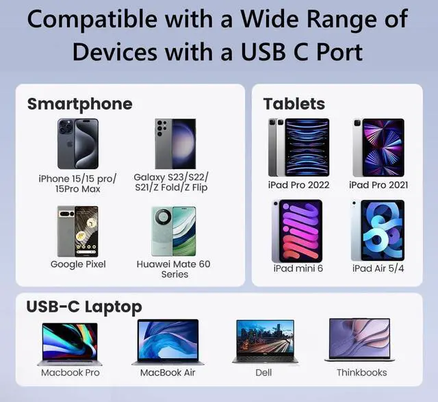 Alt view image 2 of 3 - 3.5mm 1/8 Inch Aux to USB C Audio Headphone Jack Adapter for iPhone 17 16