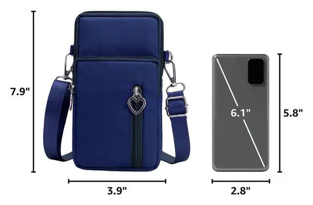 Alt view image 3 of 7 - Crossbody Phone Case with Adjustable Strap,Iphone Case Purse,Small Wallet Arm Bags,Gifts for Stocking Stuffers Women Christmas,White Elephant Adults Gifts for Mom Who Have Everything Bags Wife