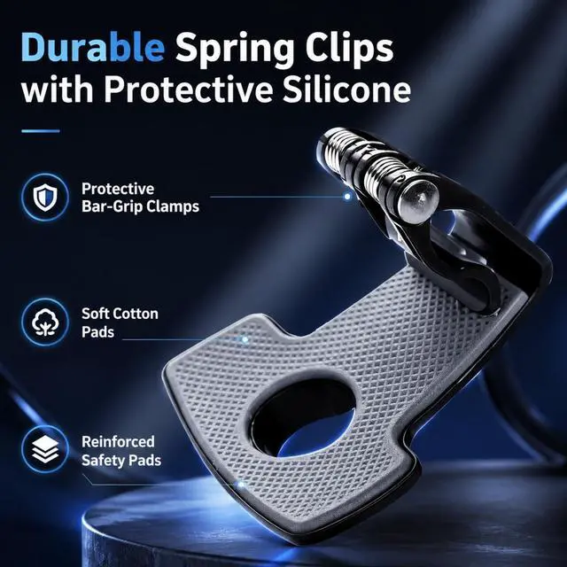 Alt view image 6 of 7 - Car Phone Holder, Dashboard Clip Mount, 360° Rotation for 47" Phones