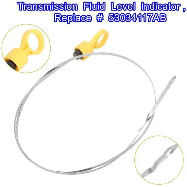 Alt view image 3 of 7 - Transmission Fluid Dipstick 53034117AB,Compatible with Dodge Ram 2500 3500 6.7L 68RFE 2007-2022,Transmission Fluid Level Indicator,Replace # 53034117AB