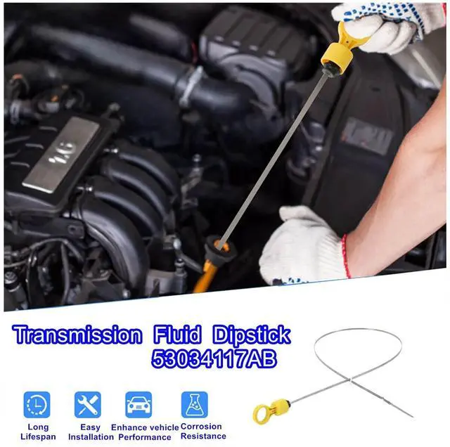 Alt view image 6 of 7 - Transmission Fluid Dipstick 53034117AB,Compatible with Dodge Ram 2500 3500 6.7L 68RFE 2007-2022,Transmission Fluid Level Indicator,Replace # 53034117AB
