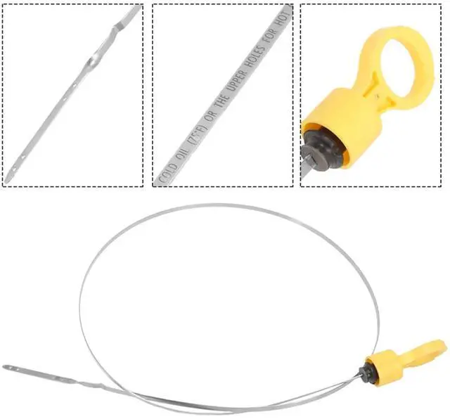Alt view image 7 of 7 - Transmission Fluid Dipstick 53034117AB,Compatible with Dodge Ram 2500 3500 6.7L 68RFE 2007-2022,Transmission Fluid Level Indicator,Replace # 53034117AB