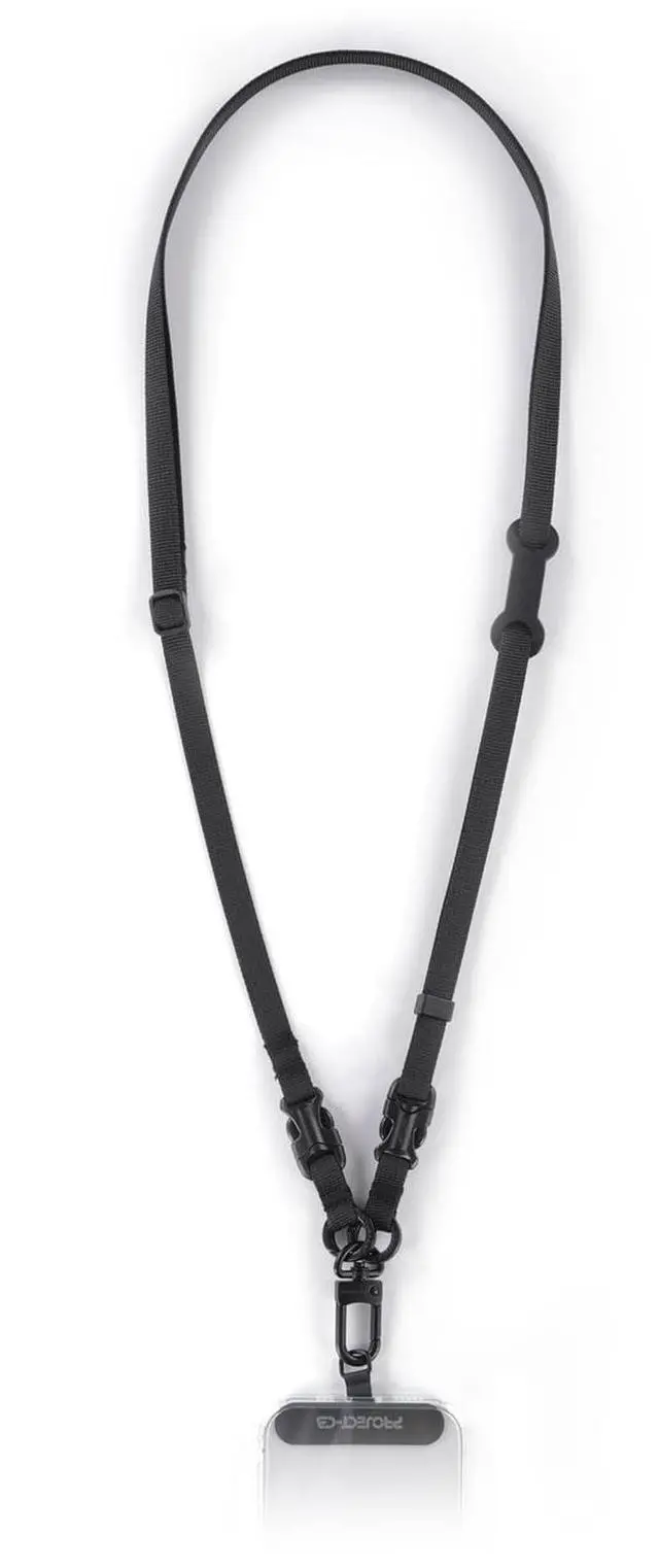 Main image of Cell Phone Strap 1,Phone Tether Tab 2,Phone Crossbody Strap,Lanyards for Around the Neck,Adjustable Phone Strap(Black-B)