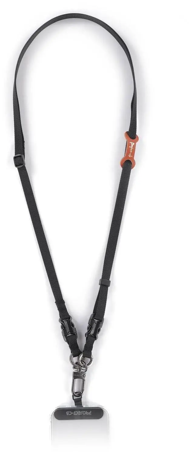 Main image of Cell Phone Strap 1,Phone Tether Tab 2,Phone Crossbody Strap,Lanyards for Around the Neck,Adjustable Phone Strap(Black-W)