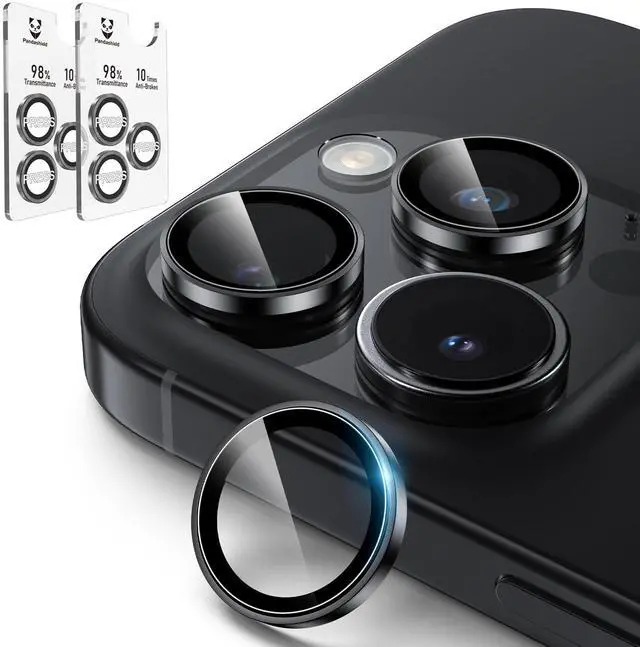 Main image of for iPhone 16/15 Pro & Pro Max, AR-Coated Camera Lens Protector