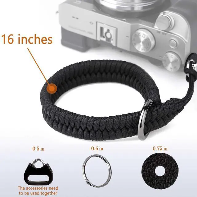 Alt view image 5 of 7 - Camera Wrist Strap - DSLR Mirrorless Camera Quick Release Camera Hand Strap