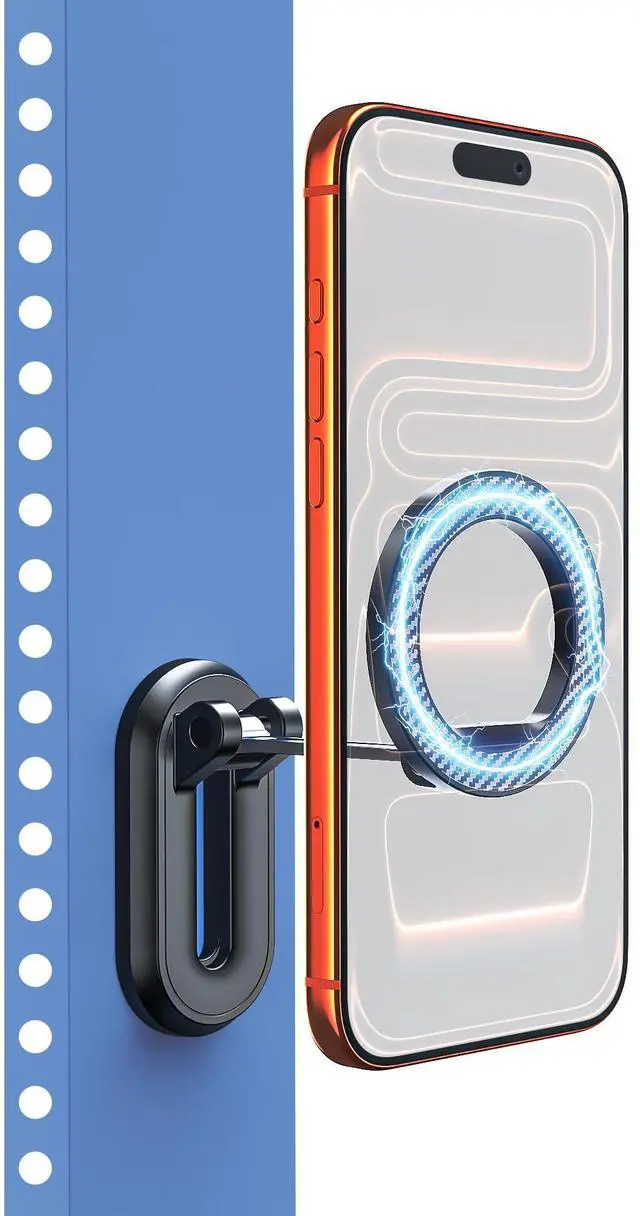 Alt view image 2 of 7 - 2-IN-1 Detachable MagSafe Car Mount, Magnetic Phone Holders for Your Car