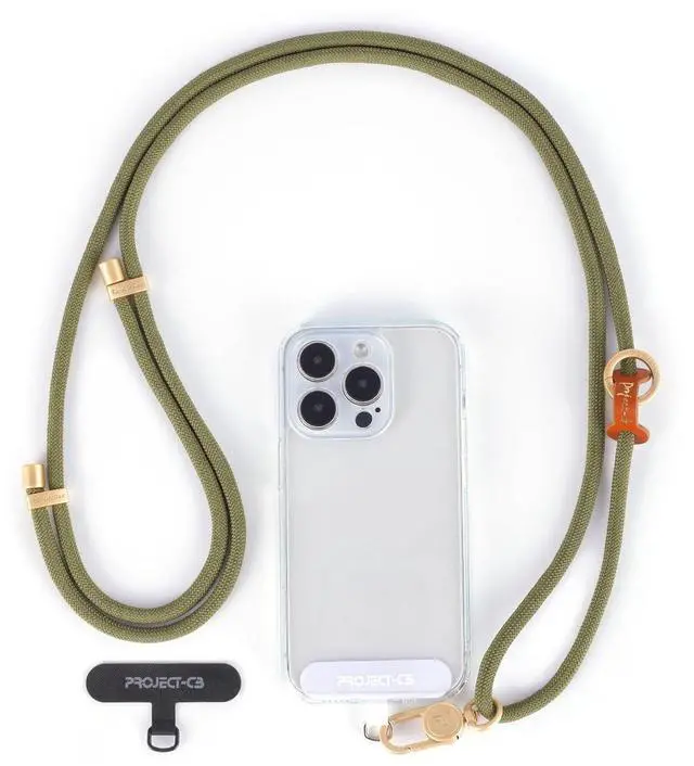 Main image of Cell Phone Lanyard 1,Phone Tether Tab 2,Phone Crossbody Strap,Lanyards for Around the Neck,Adjustable Phone Strap(Green-G)