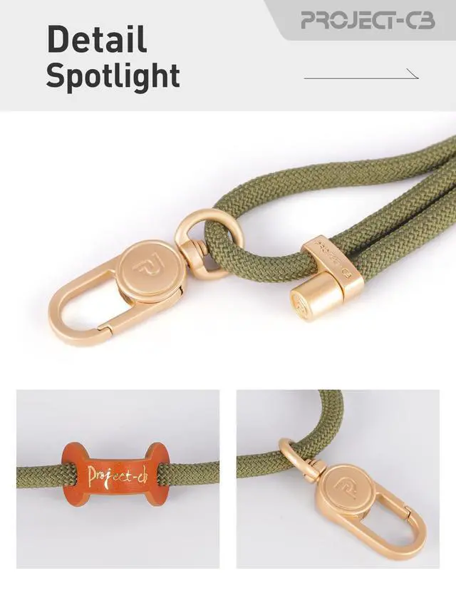 Alt view image 3 of 7 - Cell Phone Lanyard 1,Phone Tether Tab 2,Phone Crossbody Strap,Lanyards for Around the Neck,Adjustable Phone Strap(Green-G)