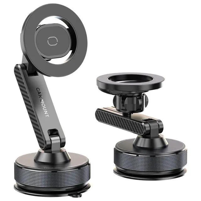 Alt view image 7 of 7 - Phone Holder for Your Car Vacuum Magnetic Car Phone Holder for Magsafe 360° Adjustable Car Phone Mount Cell Phone Holders for Your Car for iPhone 17 16 15 14 13 12 Pro Max Plus Air
