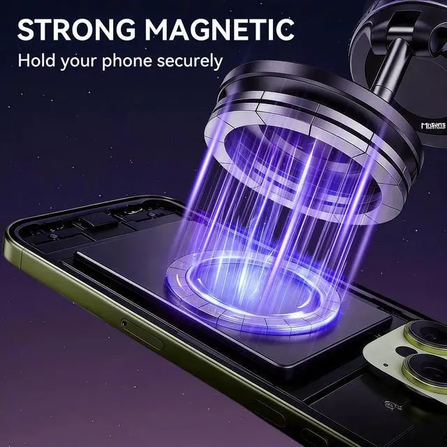 Alt view image 5 of 7 - Nano Gel Magnetic Car Phone Holder with All-Surface Grip