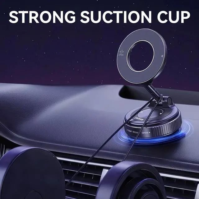 Alt view image 4 of 7 - Nano Gel Magnetic Car Phone Holder with All-Surface Grip