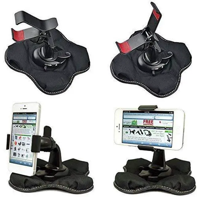 Alt view image 7 of 7 - "Claw-X" NonSlip Universal Smartphone Beanbag Friction Dashboard Mount