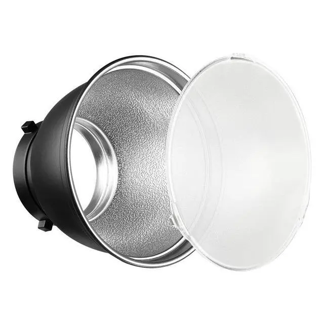 Alt view image 6 of 7 - 7" Standard Reflector Lamp Shade Dish Diffuser with 20° /40°/ 60° Honeycomb Grid White Soft Cloth for Bowens Mount Studio Strobe Flash Light Speedlite