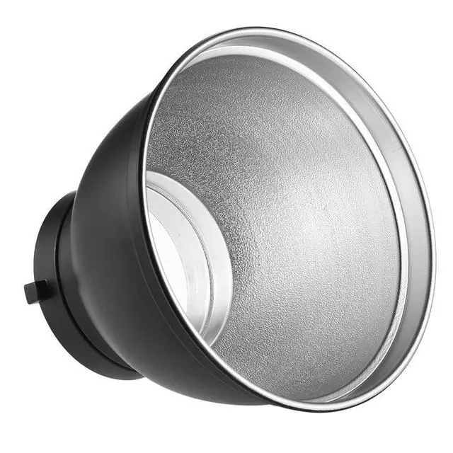 Alt view image 7 of 7 - 7" Standard Reflector Lamp Shade Dish Diffuser with 20° /40°/ 60° Honeycomb Grid White Soft Cloth for Bowens Mount Studio Strobe Flash Light Speedlite
