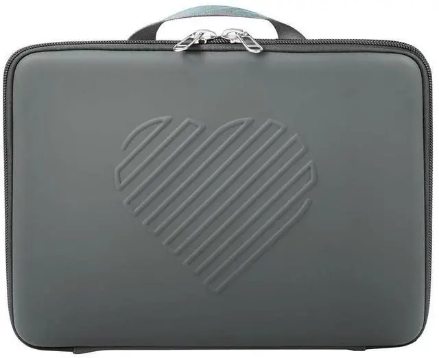 Main image of SKINNY Vanity Mirror Carry Case (Small), Multifunctional Makeup Bag, Light Weight and Portable, Protect the Makeup Mirror from Shattering (Grey)